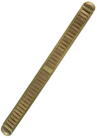 High Speed Gear 33DG02OD Duty-Grip Padded Belt OD Green Nylon Laminate Large