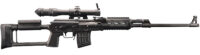 Zastava Arms Usa SR91762 M91 w/Optic 7.62x54mmR 10+1 24" Black Nitride Threaded Barrel, Black Anodized Picatinny Rail Steel Receiver, Black Synthetic Adjustable Stock, POSP 4x24 Rifle Scope