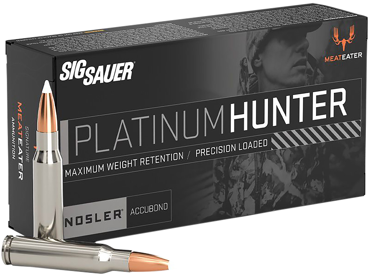 Sig Sauer E65CMPH14020 Platinum Hunter 6.5Creedmoor 140gr Bonded Polymer Tip 20 Per Box/10 Case