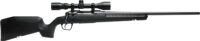 Savage Arms 32003 Axis XP Combo 243 Win 4+1 22" Matte Black Button Rifled Barrel, Matte Black Drilled & Tapped Carbon Steel Receiver, Fixed Sporter Black Synthetic Stock, Weaver 3-9x40mm, Right Hand