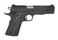 Rock Island 57180 GI 10mm 8+1 5" Matte Black Steel Barrel, Optic Cut/Serrated Steel Slide, Steel Frame, Black Rubber Grip