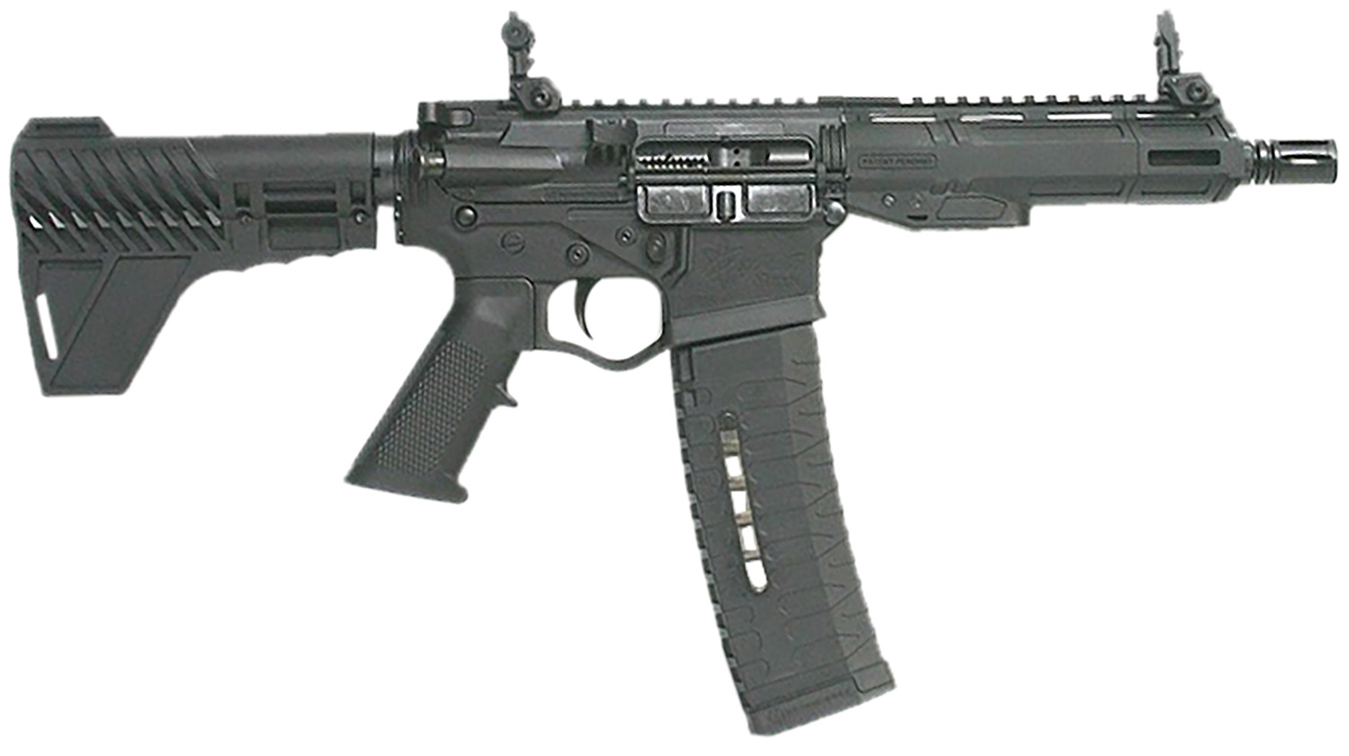 ATI ATIGAX5567ML60 Alpha Maxx 5.56x45mm 60+1 7.50" Black Threaded Barrel, Polymer M-LOK Handguard, Black Polymer Stock