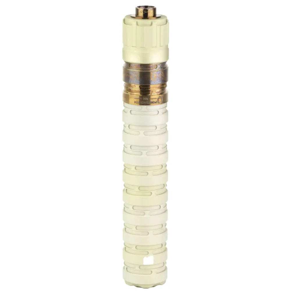 Q ERECTOR 9MM MODULAR SUPPRESSOR SS BAFFLE 1/2-28 PISTON 1.375IN OD X 8.7IN L CLEAR ANODIZED - Image 2
