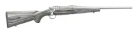RUGER HAWKEYE LAMINATED COMP 243WIN 16.5" MT STS, BLK LAM STOCK, 4RD