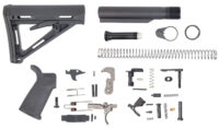 Dpms Panther Arms DP51655109854 MOE PPT Lower Build Kit AR-15 Includes Black Magpul Grip & Magpul MOE Black Stock