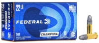 FEDERAL 22 LR HV LIGHTNING 40GR SOLID "CHAMPION" 50 RD/BX 100 BX/CS