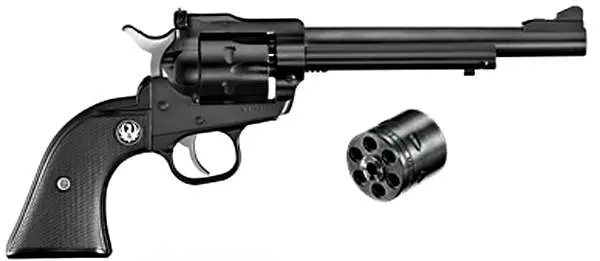 RUGER NEW MODEL SINGLE-6 CONV 22LR/WMR 6.5" REV BLU - Image 3