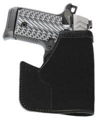 Galco PRO626B Pocket Protector Black Leather Fits S&W Bodyguard/Charter Arms Undercover Ambidextrous