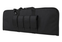 NcStar CVCP2960B36 VISM Carbine Case Black PVC Nylon w/ Lockable Zippers Pockets & Padded Carry Handle