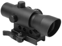 NcStar DMRK132A Mark III Tactical Advanced with 4 Reticles Black Anodized 1 x 32 mm 3 MOA Red/Green/Blue Multi Reticle