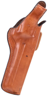 Bianchi 10277 5BHL Thumbsnap  OWB Size 05 Tan Leather Belt Loop Fits S&W K Frame/Taurus 415T 2-2.25" Barrel Right Hand