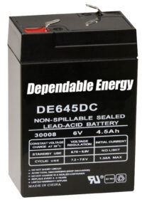 American Hunter DE30052 HR Rechargeable Battery  6 Volt 4.5 AMP