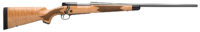 Winchester Repeating Arms 535218229 Model 70 Super Grade 264 Win Mag Caliber with 3+1 Capacity, 26" Barrel, High Polished Blued Metal Finish & Gloss AAA Maple Stock Right Hand (Full Size)