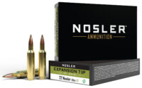 Nosler 40140 E-Tip Lead Free 22Nosler 55gr E Tip Lead Free 20 Per Box/10 Case