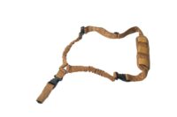 RUKX GEAR TACTICAL SINGLE POINT BUNGEE SLING TAN
