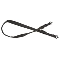 TAC SHIELD TACTICAL 2 POINT PADDED QD PUSH BUTTON SWIVEL SLING BLACK ( 6 PER CASE )
