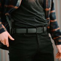 SHIELD ARMS APOGEE BELT BLACK BUCKLE/ BLACK BELT