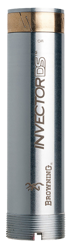 Browning 1133253 Invector-DS Browning 12 Gauge Full Flush Stainless Steel Chrome