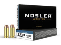Nosler 51181 Assured Stopping Power Handgun 40S&W 150gr Jacketed Hollow Point 50 Per Box/10 Case