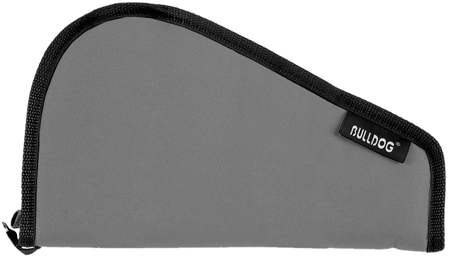 Bulldog BD610 Pistol Rug Small 12" Gray w/ Black Trim Water-Resistant Nylon