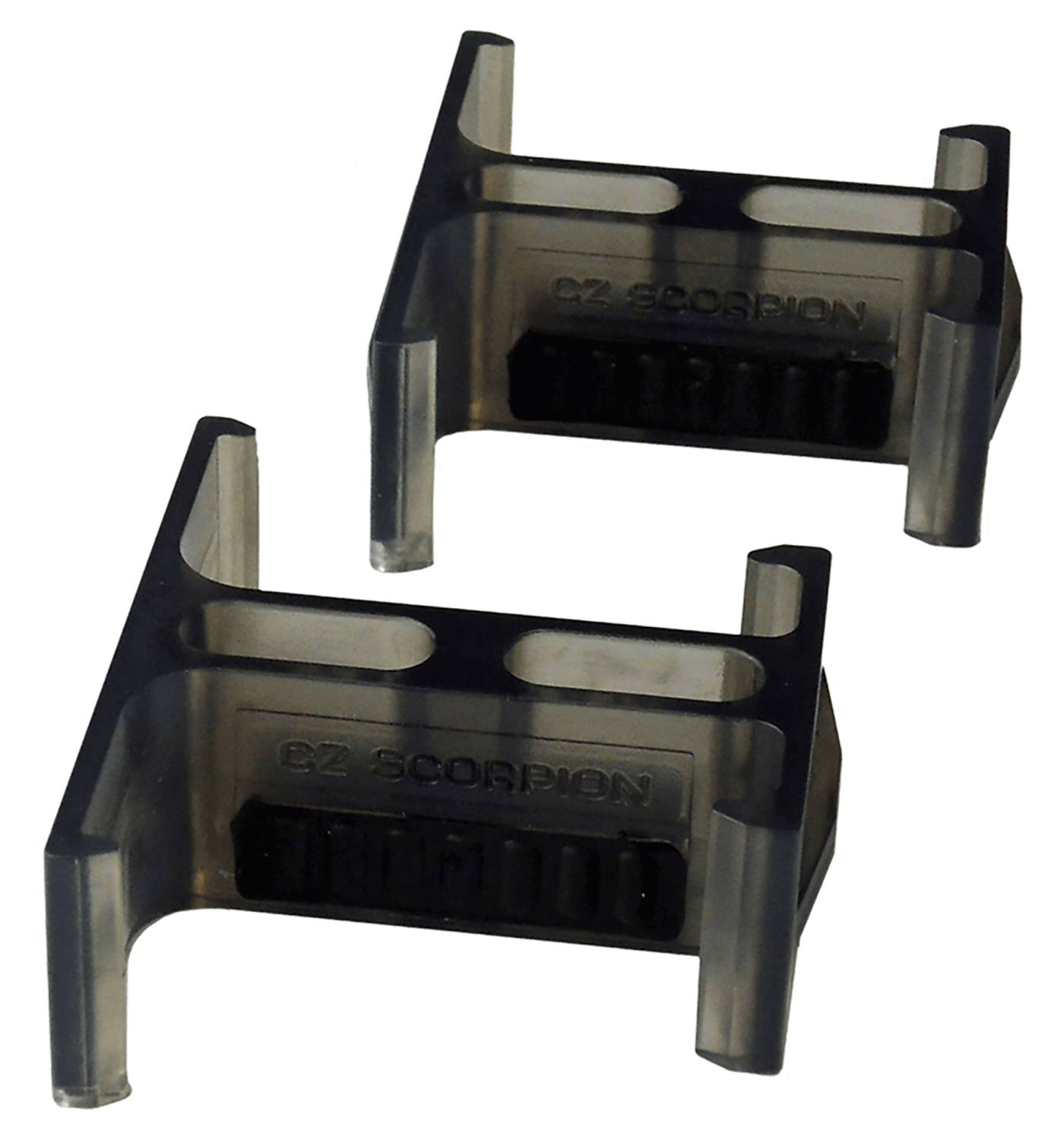CZ-USA 19888 Mag Coupler 30rd Compatible w/ CZ Scorpion Magazines Smoke Plastic