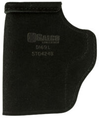 Galco STO424B Stow-N-Go IWB Black Leather Belt Clip Fits 1911 3" Barrel Right Hand