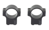 CZ 457/455 DOVETAIL RINGS 1" BLK