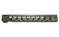 GGP AR15 15" MLOK HANDGUARD OLV DRAB