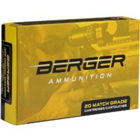 Berger Hybrid Target Rifle Ammunition 300 Norma Mag 245gr JHP 2803 fps 20/ct