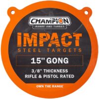 Champion Impact Steel Gong Target 15" Round