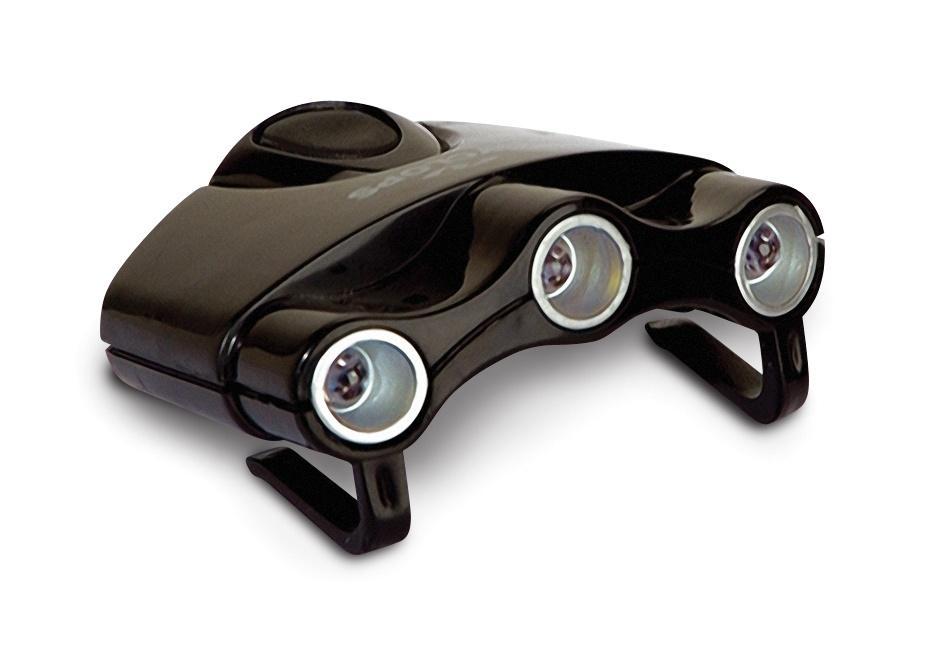 Cyclops Orion Hat Clip 3-LED Light