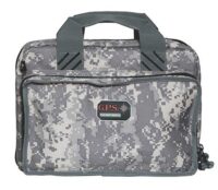 G-Outdoors Quad Pistol Range Bag with Magazine Storage & Dump Cups-Fall Camo