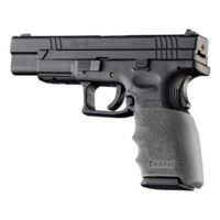 Hogue Handall Hybrid Grip Sleeve for Springfield XD Full Size 9mm Luger/.357 Sig/.40 S&W Slate Grey