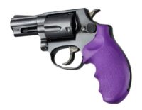 Hogue Rubber Monogrip for Taurus 85 Purple