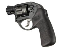 Hogue Ruger LCR/LCRx: Black Rubber Tamer Cushion Grip without Finger Grooves
