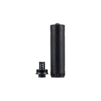 IWI Silencer 6 Direct Thread Suppressor 6mm Nickel Alloy/Stainless Steel 1/2"-28 HUB-T Mount Black