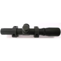 Keystone Pistol Scope - 2x-20mm Eye Relief 14.5" 3/8" Dovetail Rings