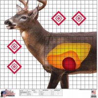 Pro-Shot Whitetail Deer Sight In Target 25" X 25" 5/ct