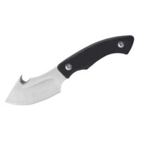 ABKT Elite Grunt Fixed Knife 3" Guthook Blade Black