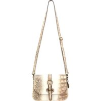 Smith & Wesson Croc Crossbody Concealed Carry Purse Beige