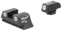 Trijicon Bright & Tough Night Sight Set for Glock 42 & 43 Pistol - Green Front & Green Rear