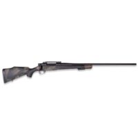 Weatherby Vanguard Black Hills Rifle .300 Win 3rd Magazine 24" 1/2x28 Threaded Barrel with 2" Muzzle Brake Black with Green and Tan