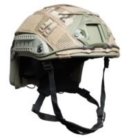 GUARD DOG BODY ARMOR LEVEL IIIA BALLISTIC GREEN HELMET W/ MULTICAM COVER UNIVERSAL FIT