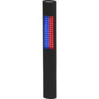 NIGHTSTICK LED SAFETY LIGHT - ALTERNATING RED-BLUE FLOODLIGHT & WHITE FLASHLIGHT
