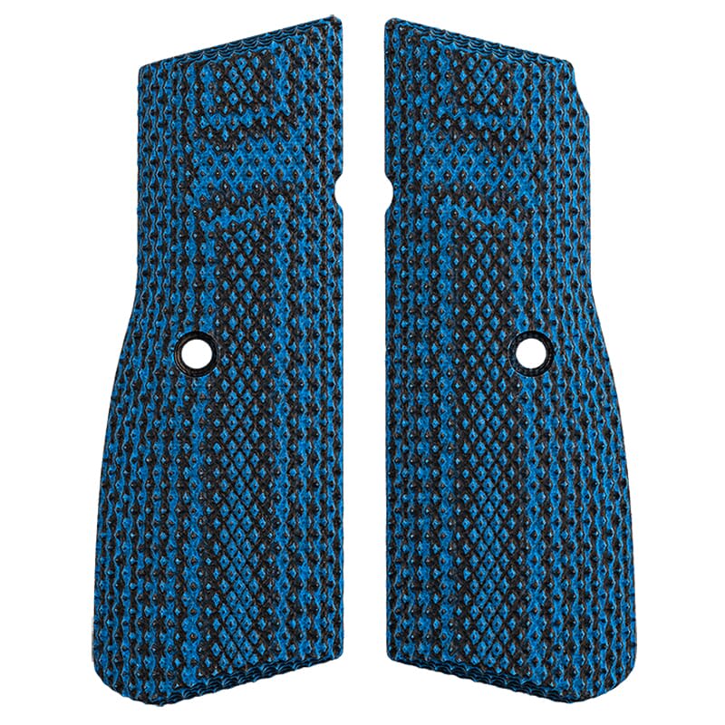 FN HIGH POWER G10 BLK/BLUE GRIPS