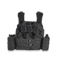GUARD DOG BODY ARMOR SHEPPARD PLATE CARRIER BLACK ADJUSTABLE WITH MULTIPLE POUCHES