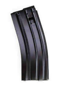 AR-15 30RD 5.56 BLACK STEEL MAGAZINE GRAY FOLLOWER
