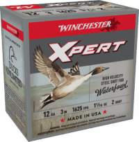 WINCHESTER SUPER X XPERT HV 12GA 3" #2 1-1/16OZ 1650FPS 25RD BX 250RD CASE