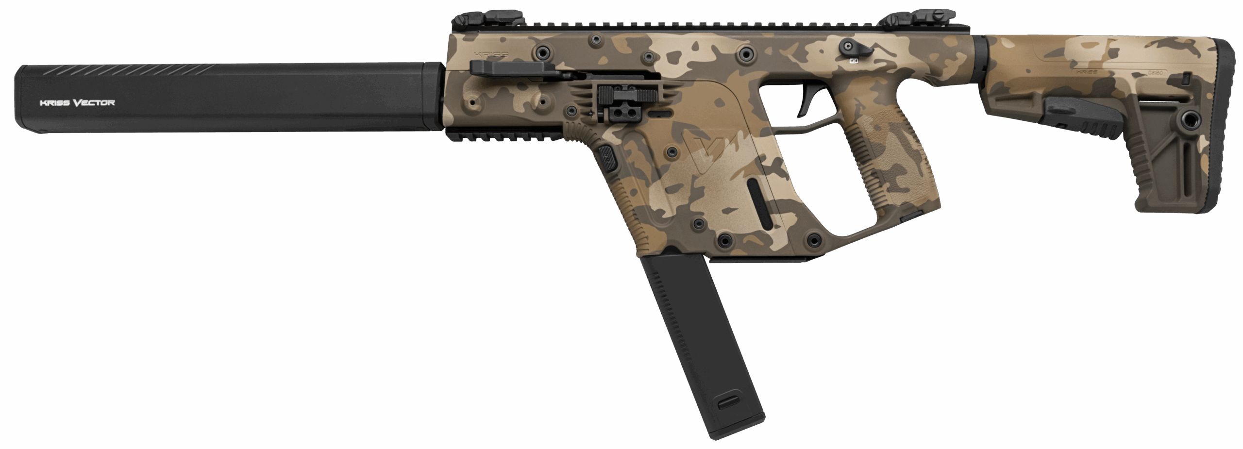 KRISS VECTOR CRB G2 RIFLE MC FDE CAMO 9MM 40RD