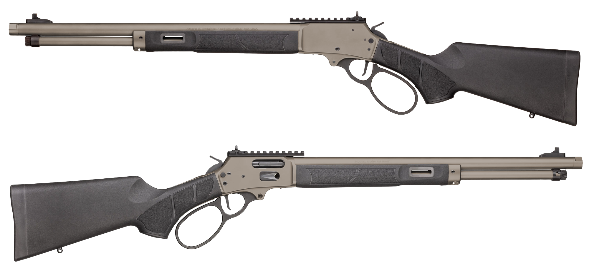SMITH & WESSON 1854 45LC 19.25" FDE/BLK 9RD
